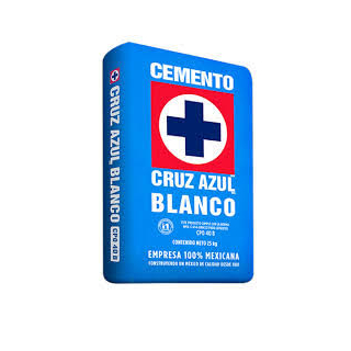 Cemento Blanco Cruz Azul 25 kg