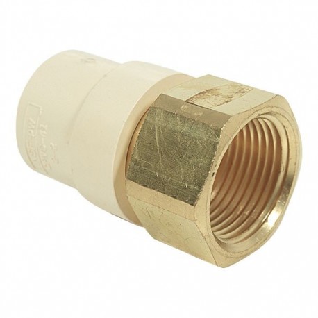 CONECTOR HEMBRA INSERTO BRONCE